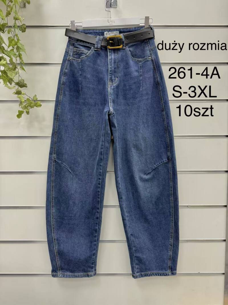 Spodnie damskie jeansy Roz S-3XL, 1 Kolor Paczka 10 szt 1